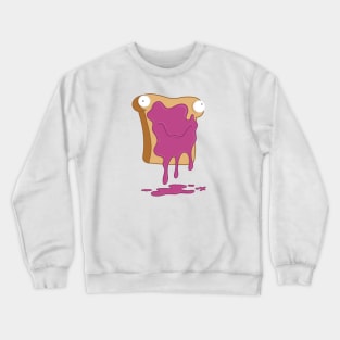 Jelly Jam Face Crewneck Sweatshirt